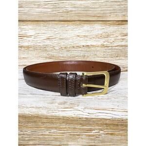 Vintage 1980’s Coach 5700 1” Burnished Cowhide Leather Belt - Size 38